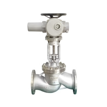 Electric Actuated Double Flanged Globe Valve