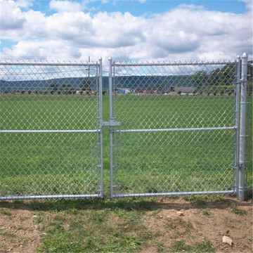 Coated Security Wire Mesh Chain Link Fence