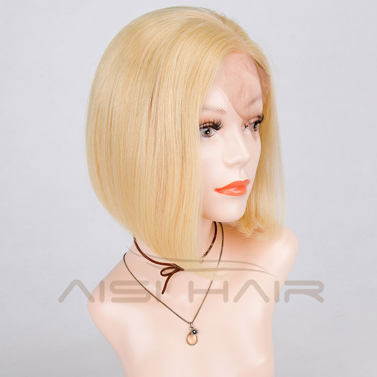 Aisi Hair The Best Hair Vendors 2018 New Arrival 8a Grade Brazilian Hair Blonde Lace Frontal Wig