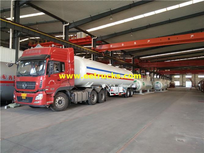 20tons ASME LPG Delivery Trailers