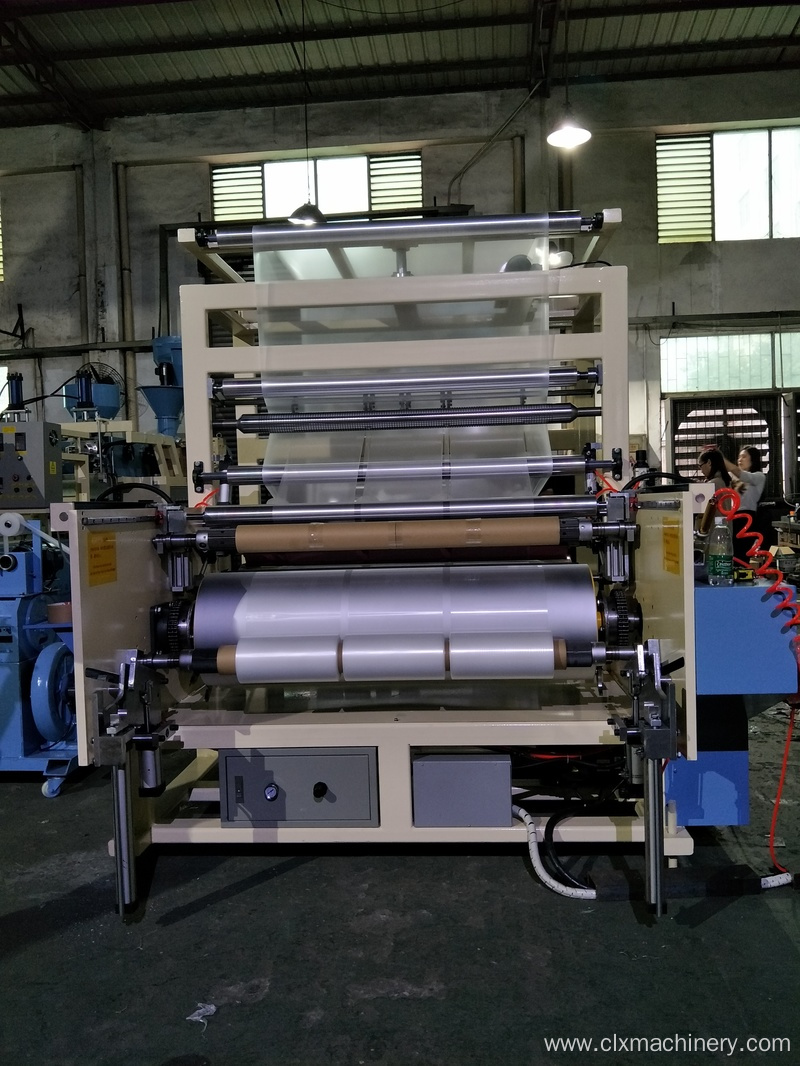 Casting PE Embossed Film Making Machine Stretch Film