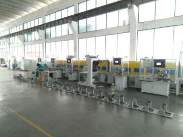 Automated brazing line for diamond sawblade