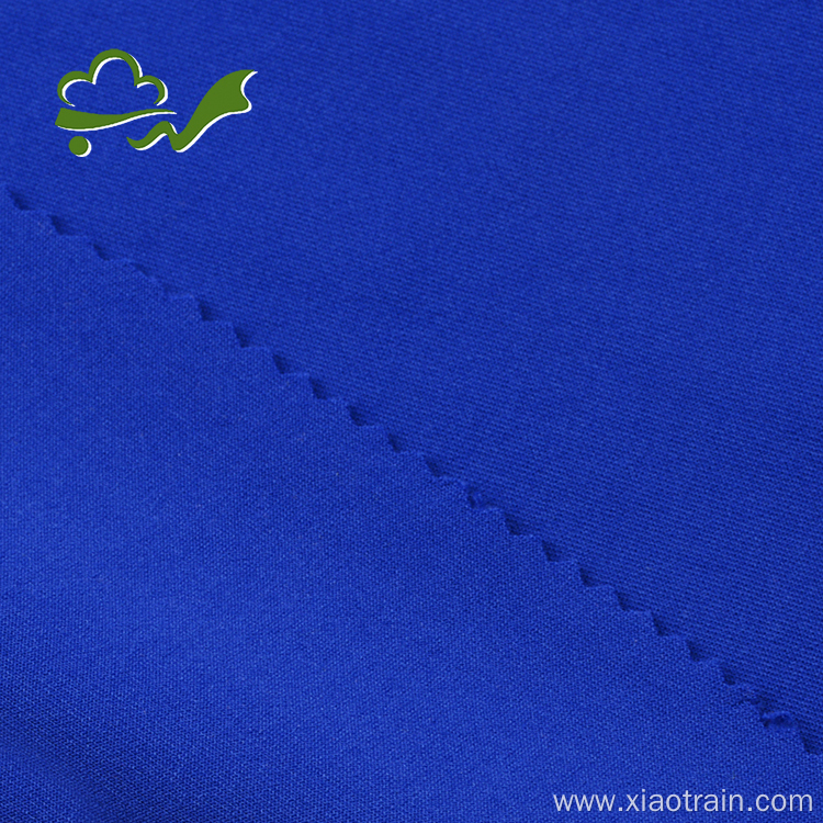 Double knit polyester spandex scuba interlock fabric