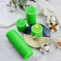 Roll Your Own Rolled Beeswax Pillar Candles