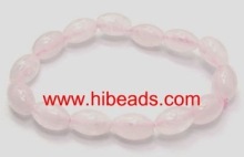 fashion pink agate gem beads fit bracelet CRB0114