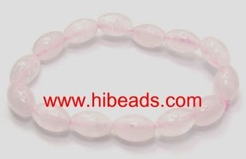 fashion pink agate gem beads fit bracelet CRB0114