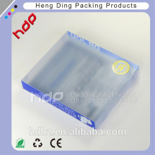 Hot Sale Frosted PP boxes Package for cosmetic cotton,custom made
