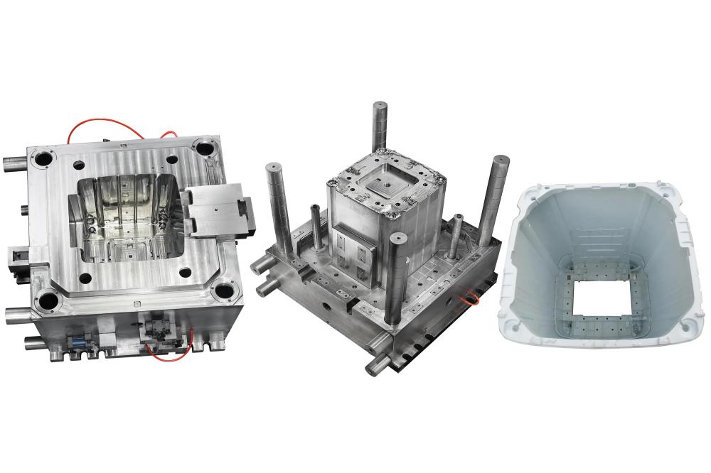 Máquina de lavar OEM Moldes de plástico traseiro dianteiro traseiro