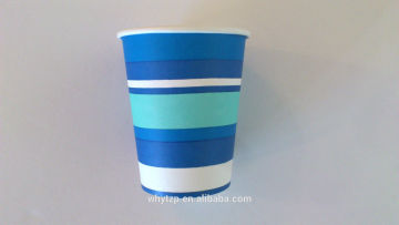 8oz Disposable custom printed biodegradable loving coffee paper cup