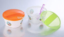 small size round contianer with spoon,chilren lunchbox,kid lunchbox ,food container