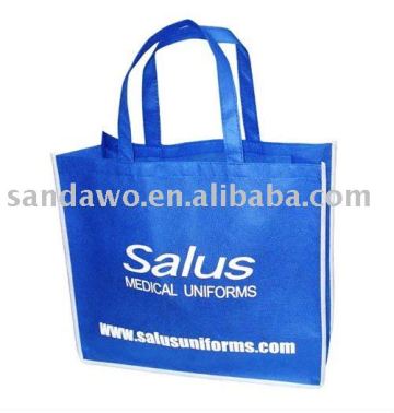 white piping non woven bag