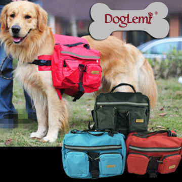 Saddle Dog Backpack Bags for Hiking Fashion Dog Backpack Pattern Acctractive Backpack for Dog