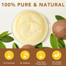 Bulk Pure Raw Natural Shea Nut Oil Cold Pressed Unrefined Raw Material Shea Butter