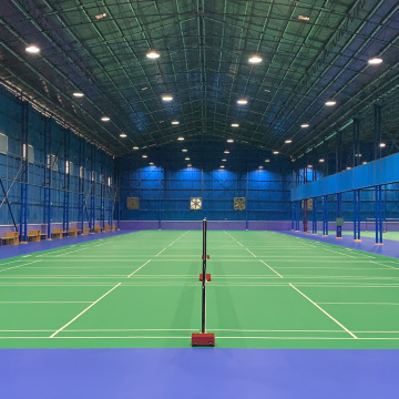 Lantai spotrs badminton dengan sijil BWF