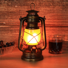 Portable Retro LED Rechargeable Kerosene Lamp