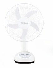 ISolfan Portable Solar-Powered Table Fan Kit