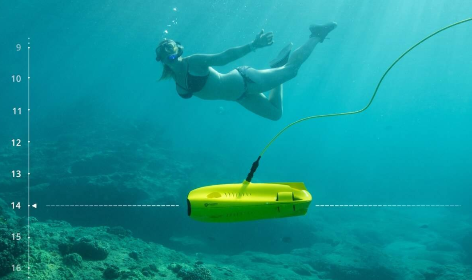 Underwater Drone GLADIUS MINI The world's first five-wheel drive miniature underwater submarine UAV submersible