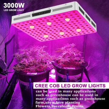 Cob 3000w / 2000w / 1000w Led Grow Light Envío gratis