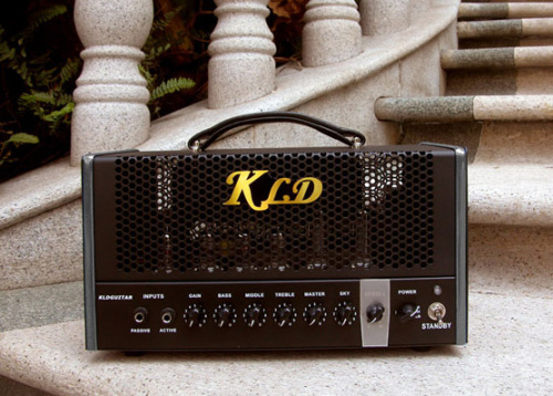 KLDguitar mão de alto ganho com fio amplificador de guitarra