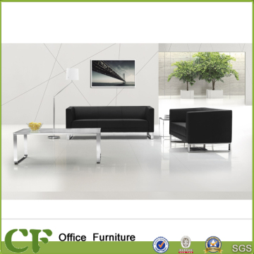Metal frame office reception sofas