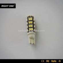 wedge base t10 led bulb light dimmable 12v 36 smd led light t10