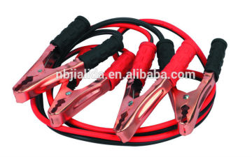 car pink battery jumper cables