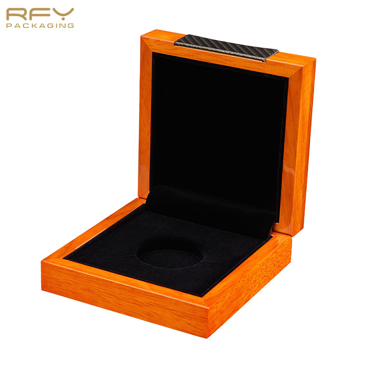 empty gift boxes packaging WOODEN box FOR COIN