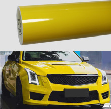 crystal gloss maize yellow car wrap vinyl