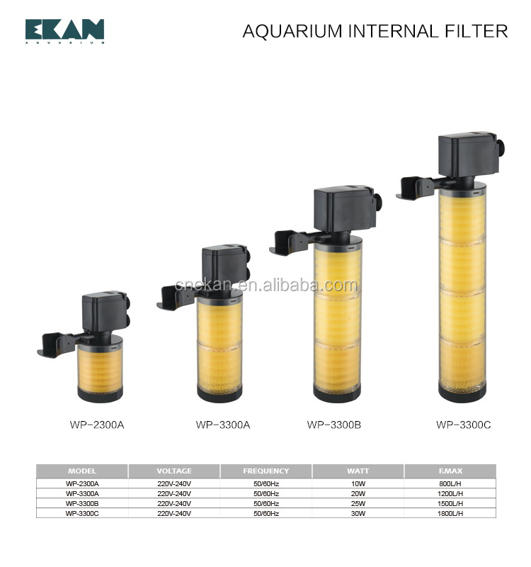 Powerful Aquarium Internal Filter Aquarium Water Filter Pump