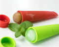 Moule coloré de bruit de glace de popsicle de silicone de catégorie comestible