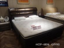 High quality leather soft bed