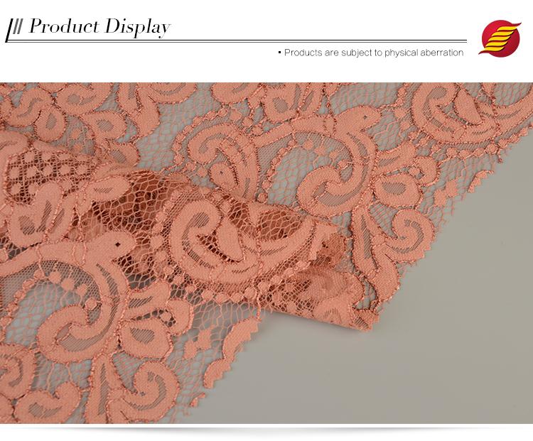 Good price tissus nylon cotton guipure textile dubai crochet lace fabric