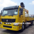 Howo 14 طن Stiff Boom Truck Crane للبيع