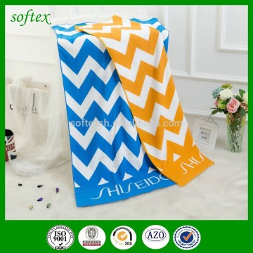 custom print sublimation towel,sublimation beach towel of microfiber