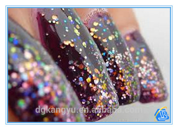 perfect fake nails designs glitter powder
