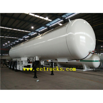 56000 Liters 3 Axle LPG Tanker Semi Trailers