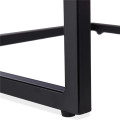 Set of 3 Black U Shaped Metal Frame