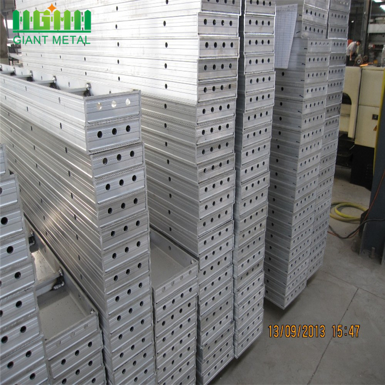 High Efficiency Pouring 6061-T6 Aluminium Formwork System
