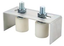 galvanized sliding gate roller bracket guide