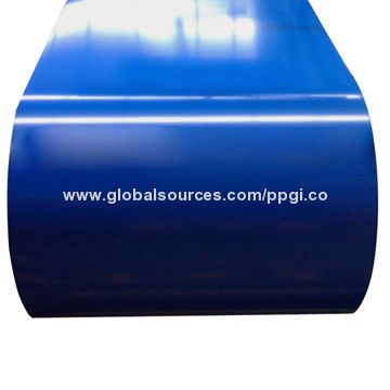 Prepainted Galvanized Steel Coil for Roofing Materials, Various Colors are Available