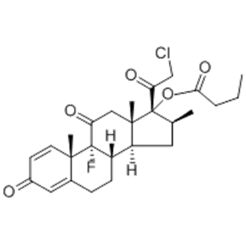 Clobetasone butyrate
 CAS 25122-57-0
