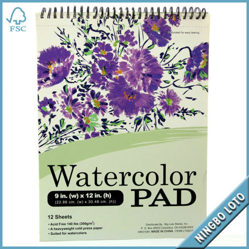 High Quality Watercolor Paper Pad for Biglots
