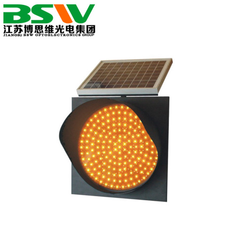 Traffic Light Integrated Battery Signal Light With Solar Panel