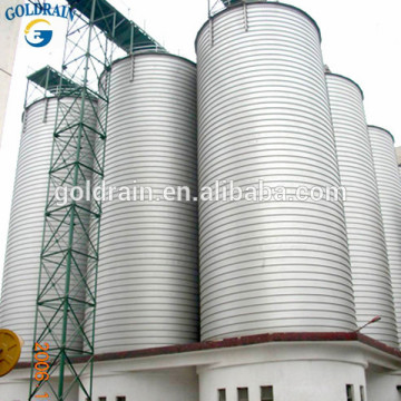 Assembly fully automatic flour storage silos concrete foundation silo