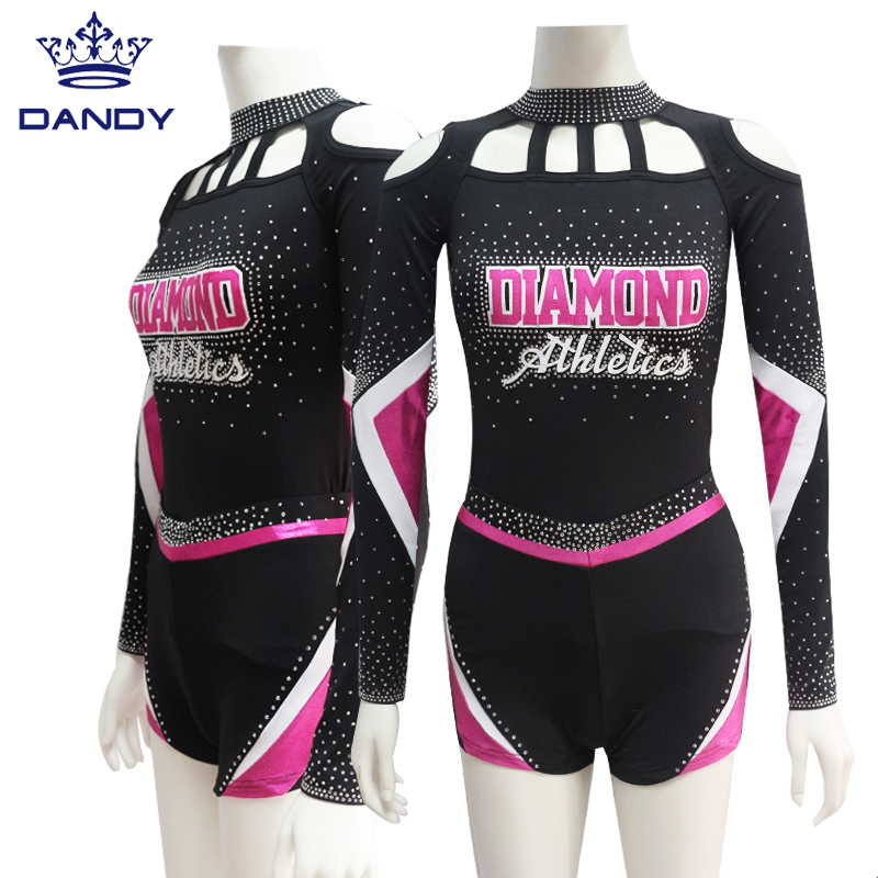 black cheerleading uniform