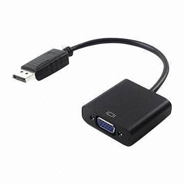 Displayport to VGA Convert Cable Dp Male to VGA Female Converter
