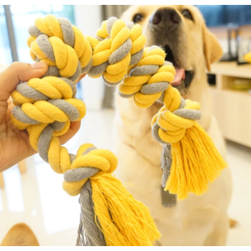 Los masticadores juegan juguete de cuerda para perros para perros medios