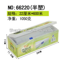 2015hot products Manufacturers food wrap cutter /food use/ pvc Cling Film