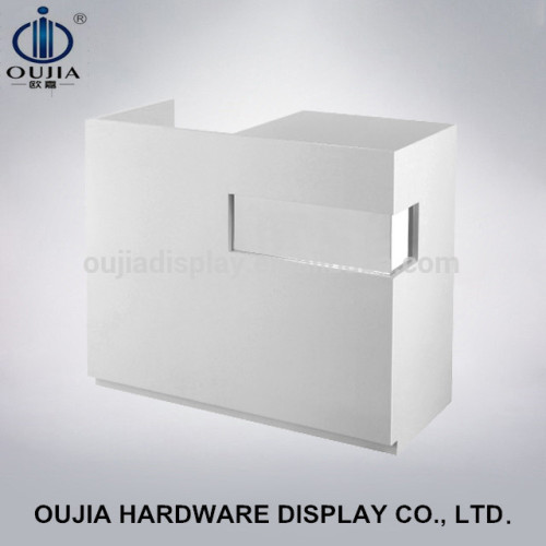 white clothes shop counter table design/counter table for shop