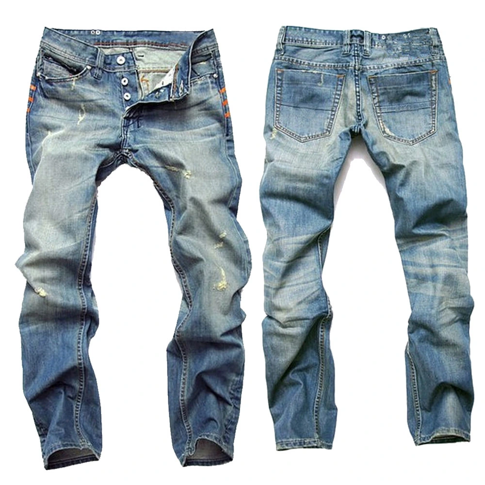 Wholesale Fall Autumn Plus Size Jean Denim Pants Hip Hop Jeans Pant for Men